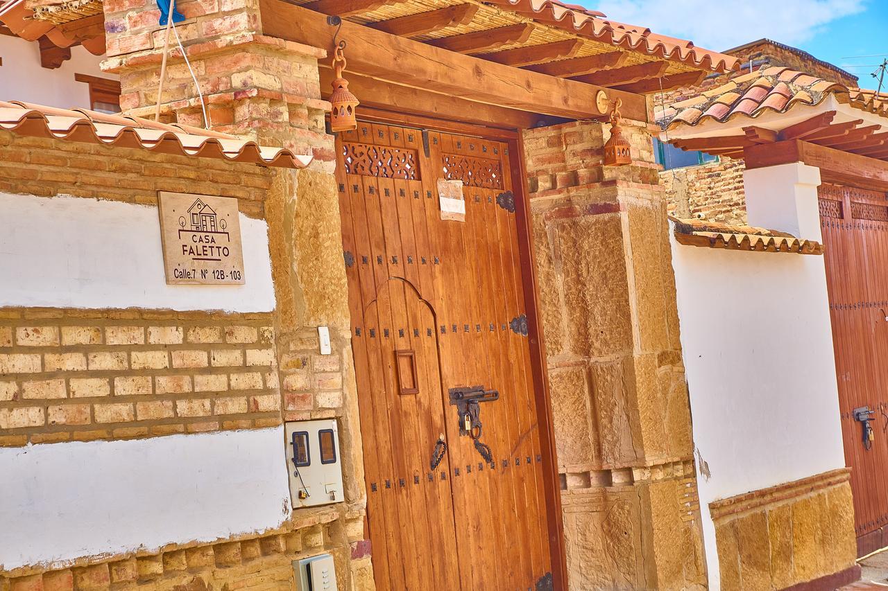 Casa De Huespedes Faletto Hotel Villa de Leyva Kültér fotó